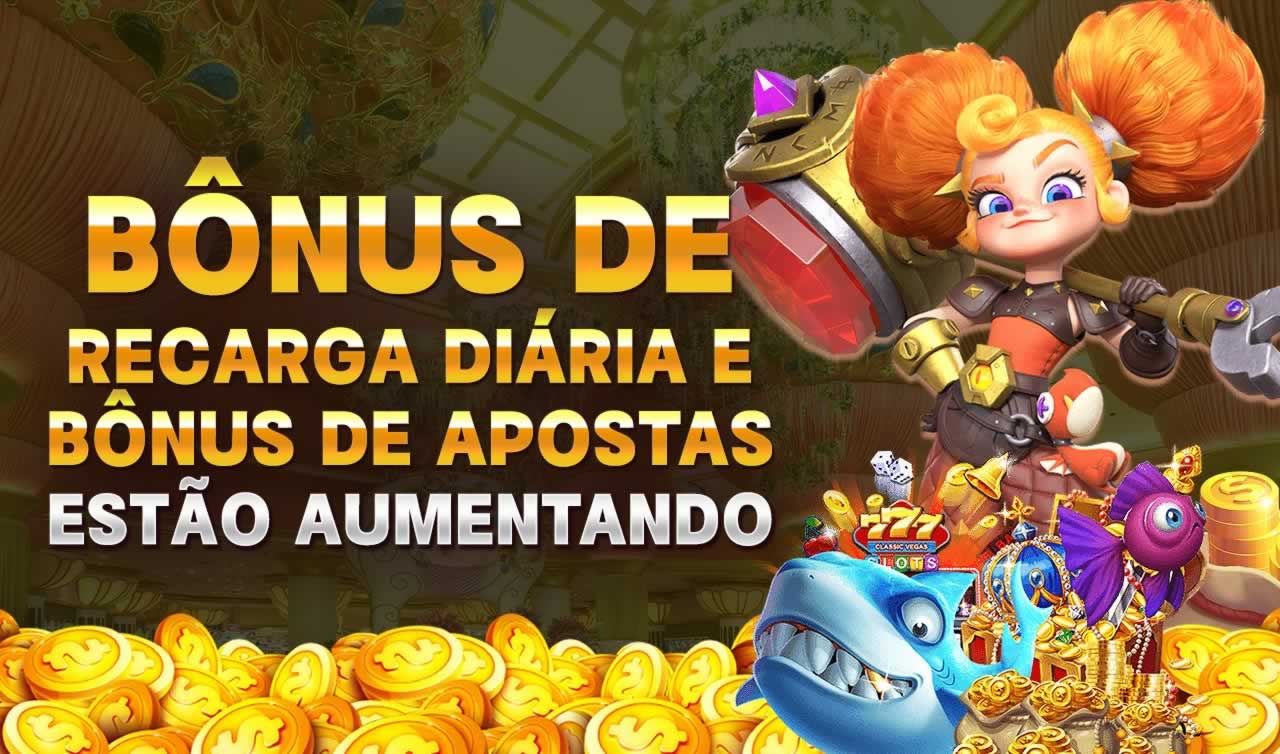 Para os amantes dos jogos de cassino online, o site bet365.comhttps jogo do tigre bet365 oferece aos novos usuários cadastrados um favorável bônus de boas-vindas, com bônus de 100% nos quatro primeiros depósitos até R$ 4500 + 200 roletas grátis e 1 bônus Caranguejo.